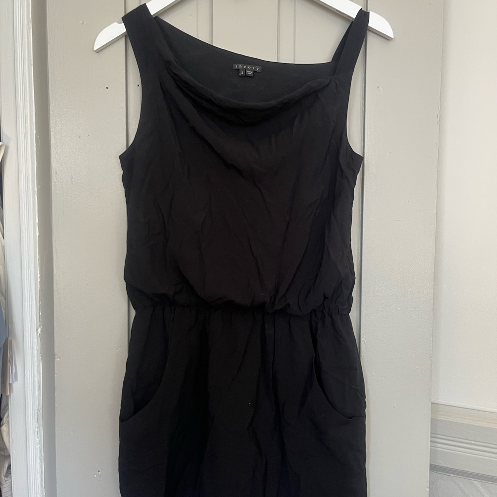 Theory- Black Sleeveless Dress - Sz S